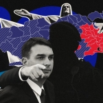 Flávio venceu em 86% dos locais de votação em áreas de milícias no Rio