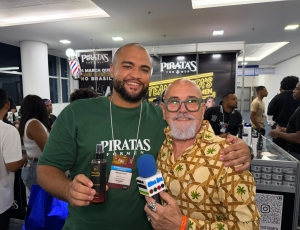 Leandro Reis apresenta a Piratas For Men, 'a marca que mais cresce no Brasil', com o body spray e a linha que pensa na dificuldade do barbeiro