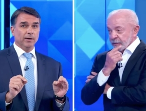 Debate: Flávio soma 69,7% declarações verdadeiras; Lula teve 46,6%