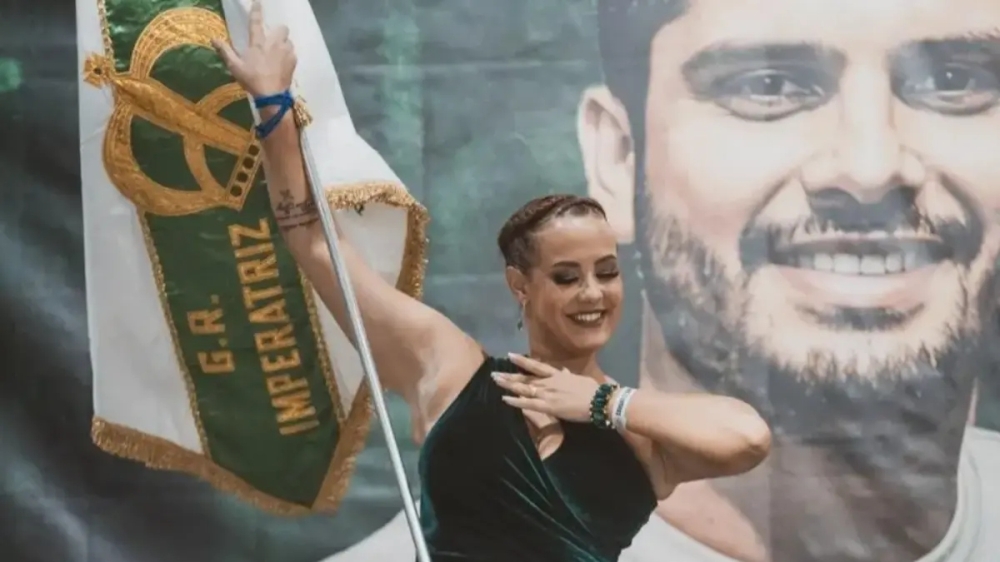 Emenda para projeto esportivo do Instituto Imperatriz paga 1ª porta-bandeira da escola