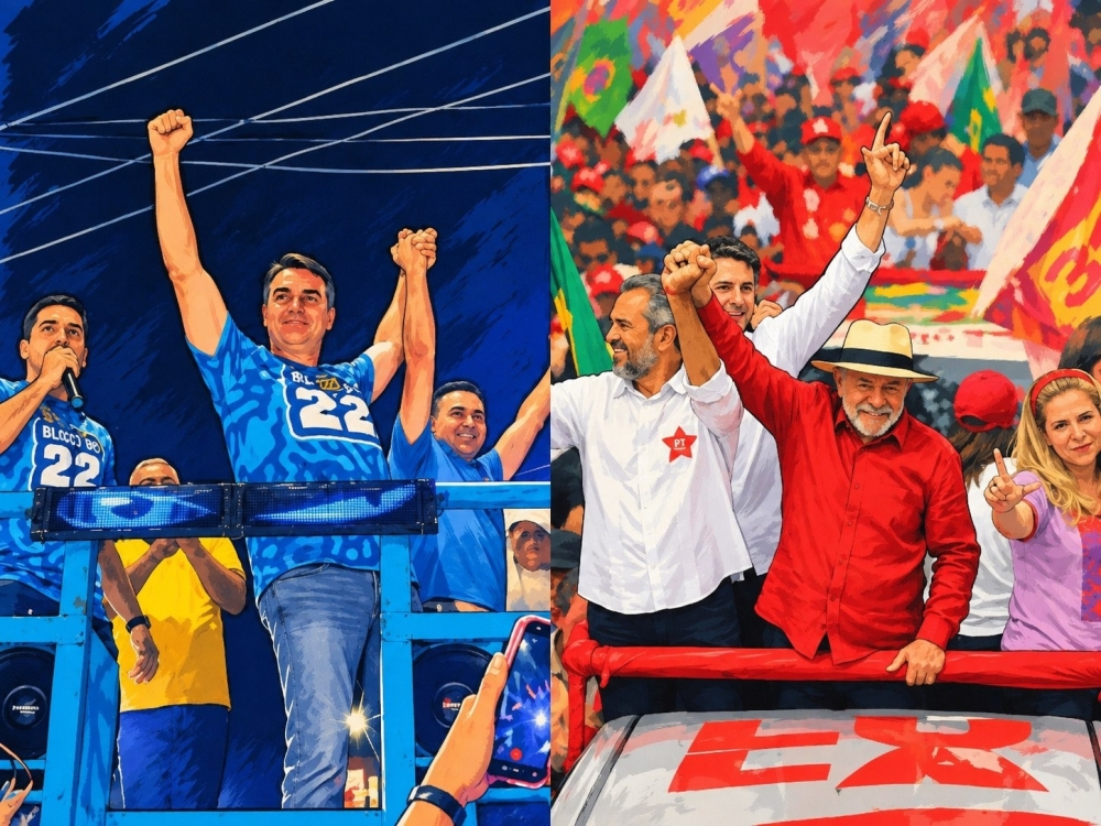 Quaest: Flávio tem 51% dos votos válidos, e Lula, 49%, na véspera do segundo turno