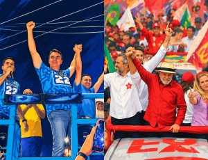 Quaest: Flávio tem 51% dos votos válidos, e Lula, 49%, na véspera do segundo turno