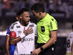Neymar é expulso por Lei Vini Jr. em Santos x Bahia – 24/10/2026 – Esporte
