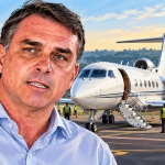 Fugitivo, Flávio Bolsonaro divulga carta com brasão errado em que se compara a Rui Barbosa e Martí