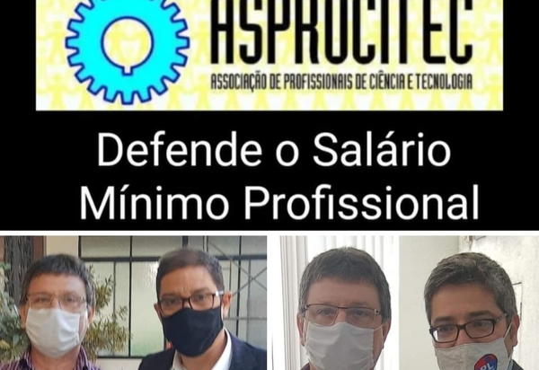 Salário Mínimo Profissional do Sistema CONFEA/CREA - MP 1040/21.