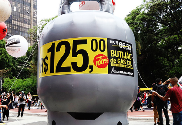 Gás de cozinha atinge maior preço dos últimos 20 anos, diz OSP