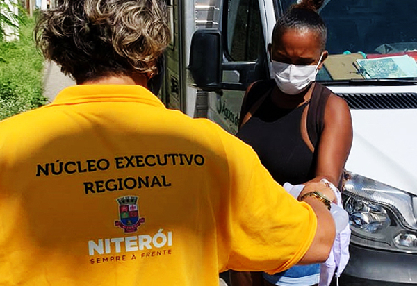 Niterói tem nova distribuição de máscaras