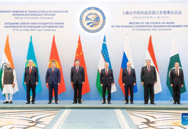 Organização de Cooperação de Shanghai SCO promove o desenvolvimento pacífico da Eurásia