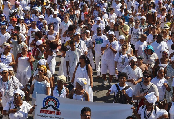 Caminhada em Defesa da Liberdade Religiosa  15 anos de luta   