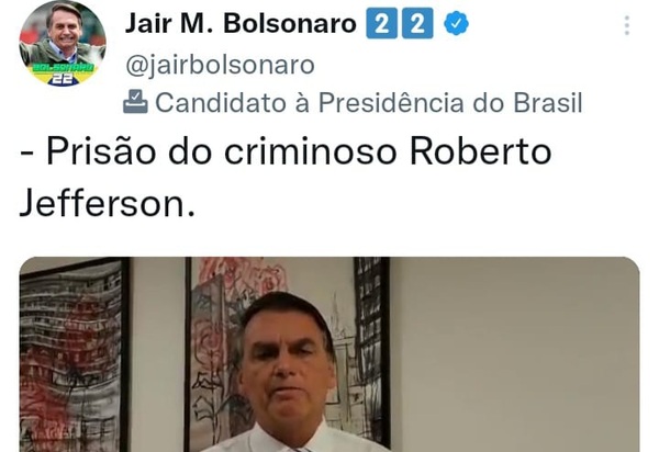 Deputado Otoni afirma:, que falou com Bolsonaro e ele iria mandar forças armadas pra defender o patriota Roberto Jefferson 